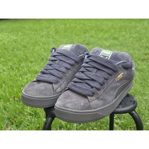 PUMA Suede XL Mens Grey Suede Lifestyle Sneakers